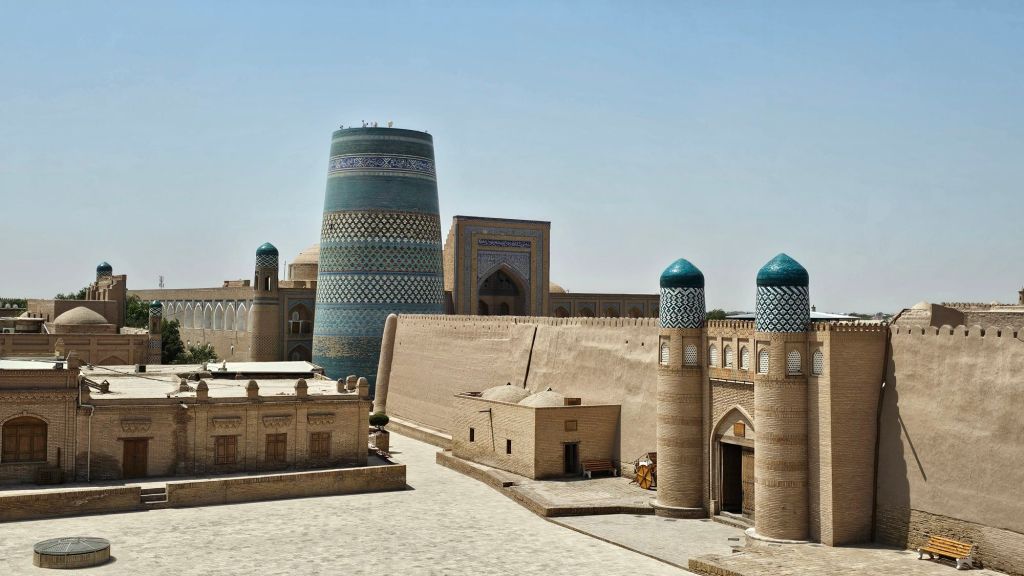 Chiva Ičan Kala historické centrum.