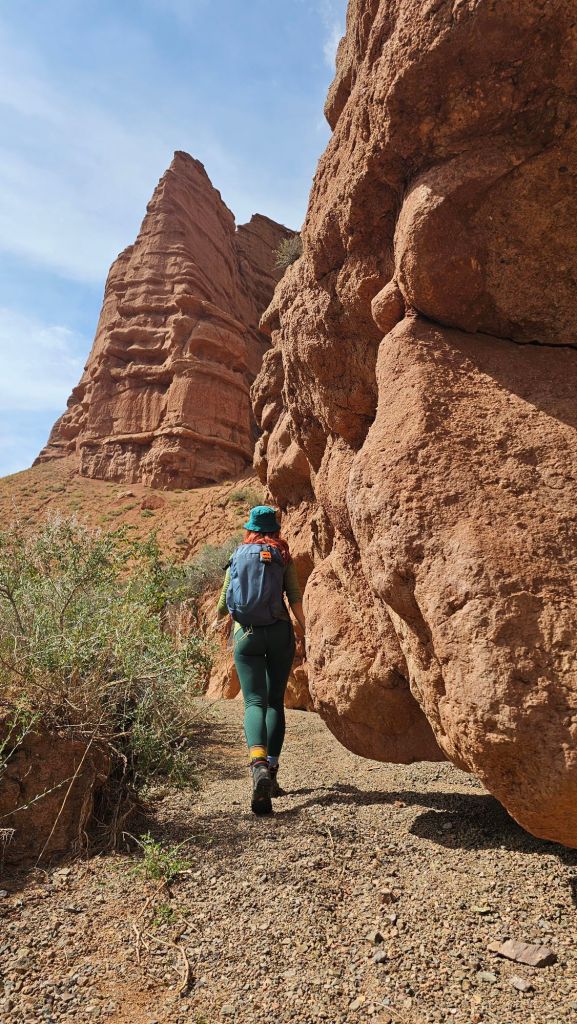 cesta ku kaňonu konorchek