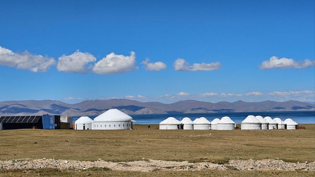 jurty v kirgistane, jazero song-kul