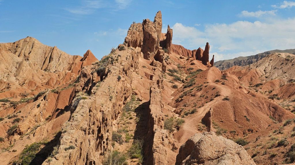 rozprávkové útvary v kaňone