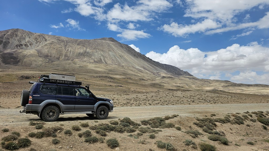 stará toyota ako overland auto, expedícia cez Wakhan koridor