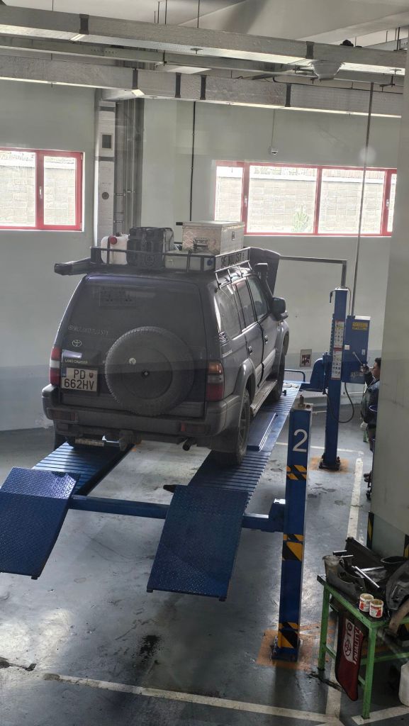 Toyota servis, vymena oleja