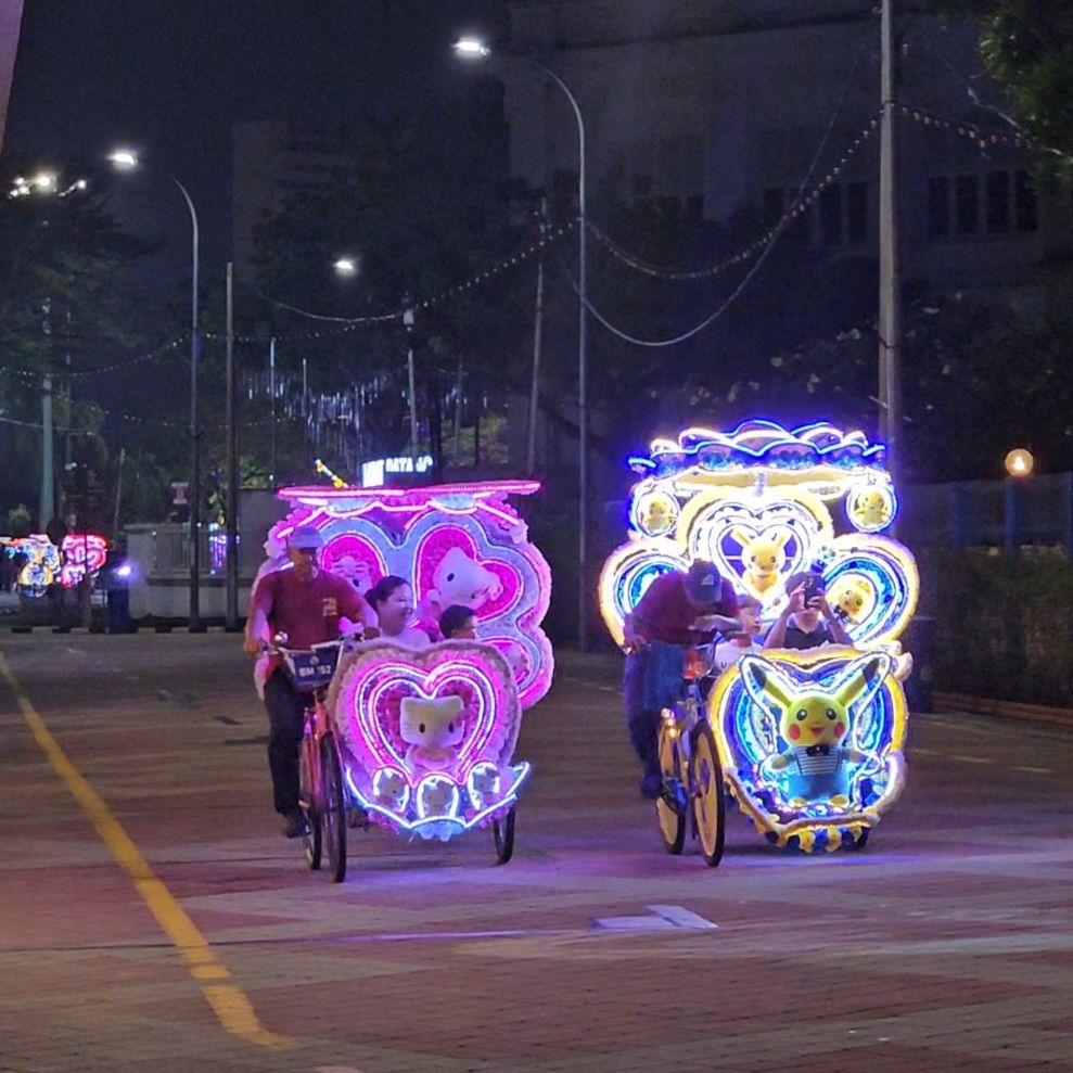 hello kitty rikša- taxik v melake